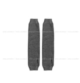 Ond Angora Half Turtleneck Knit Warmer Set