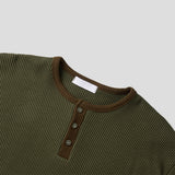 Daying waffle short sleeve T-shirt -5C