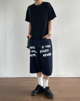 ウェザークロップワッフルショートスリーブTシャツ