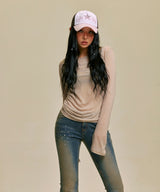 LEOPARD STAR WING MESH CAP_PK