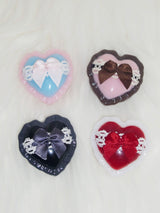 [貼り付けタイプ]  Heart Cushion Tok_4Colors