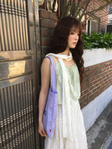ノベールポルカドットフリルスカート(2color)