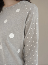 dot raglan tee