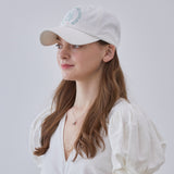 ラウンドロゴボールキャップ (White)