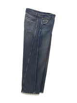 Beldin Pintuck Wide Denim Pants S M L (2 Colors)
