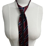 High Teen color combination striped auto tie (2 colors)
