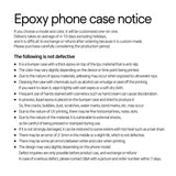 Star epoxy case (pink)