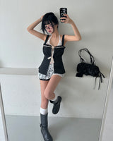 Sugar Ribbon Blouse Bustier