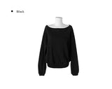 Nuel Off-Shoulder Sweatshirt