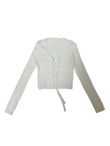 [BODY SHAPING] ソフトフィット スリム クロップド ニット - 2 COLOR