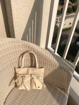 イージーリボンミニバッグ_sand beige