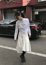 ユーティリティスナップナイロンジャケット