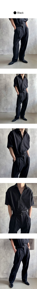 [SET UP가능] Minimal belt slacks(3color)