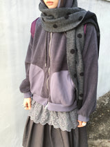 【即日発送】 dot-flip reversible muffler 