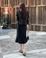 Chero Slit Mermaid Skirt