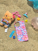 [MADE] ギャル BLUE FLOWER PHONECASE_USED BY IVE REI 