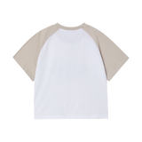 25SS スペースラビットラグランクロップ半袖Tシャツ エッセンシャルベージュ