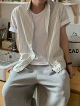 Muur Stripe Short-Sleeve Shirt