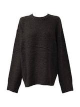daily basic span round knit (2color)