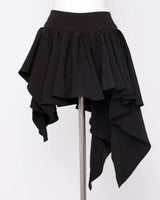 Queen's Shirred Bustier + Asymmetrical Flare Skirt Set