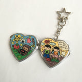 Heart Mirror Keychain/ハートミラーキーホルダー