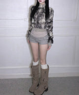 Fluffy Micro Shorts (4colors)