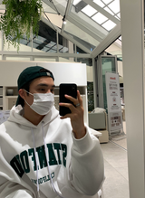  Urban Stanford Double Middle Cloth Embroidery Hoodie