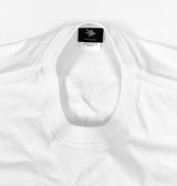 O ロゴTシャツ - ホワイト+ブルー