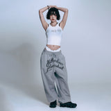 ENE See-through Sleeveless - WHITE