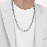 Men's Chain Necklace Stainless Steel_CLEF HIP CHAIN NEC