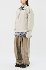 Oxford Parachute Wide Pants (3color)