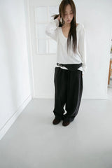 slop strap banding pants(2colors)