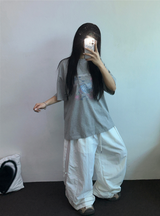 トラック3 ラインバルーンナイロンパンツ 🎀🩷🤍🖤🧸6カラー