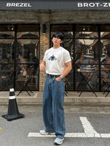 Ber balloon denim pants