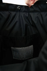 puff pocket padding bag (black)