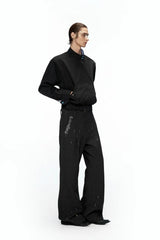 Rhinestone Flare Dress Pants