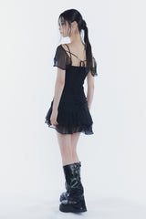 メリーシフォンドレス black