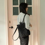nylon backpack_black