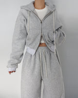 Pleasantly Thick fleece jogger & wide pants