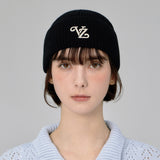 Leaf VZ Logo Washed Beanie / Black