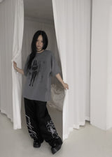 COVEN Tシャツ (WHITE / CHARCOAL)