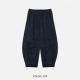 ター ストライプ バルーン デニム パンツ 2C