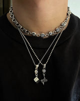 AE LOGO BALL CHAIN PENDANT