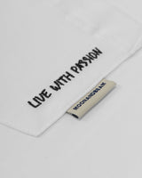 LWPエンブロイダリー刺繍ポケット L/STシャツ (WHITE)