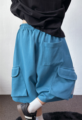 Similar Color Block Keyring Cargo Bermuda 3 Color 