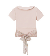 Anouk Floral Back Tie Tee