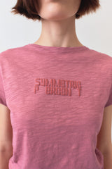 Plumpy Logo T-shirt / Pink