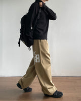 トークプリントコットンパンツ