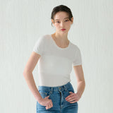 レースTシャツ　ホワイト