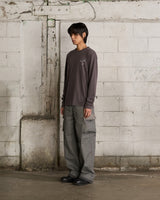 SST LOGO LONG SLEEVE (DARK GRAY)
